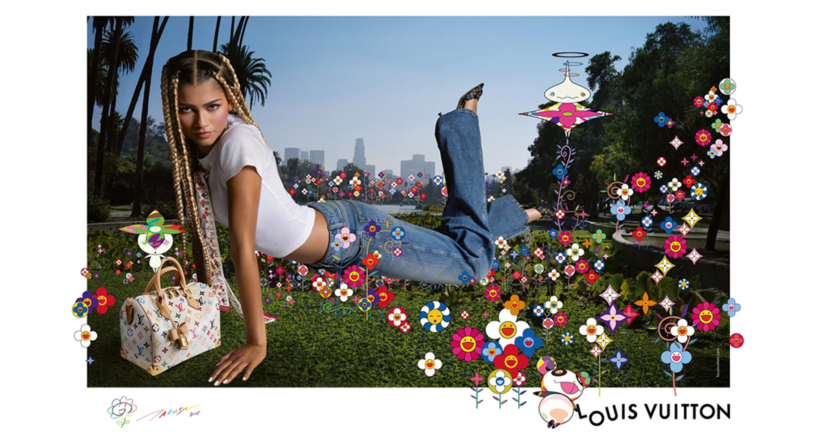 VUITTON×村上隆　ゼンデイヤ　特大ポスター　非売品 og-41.jpg