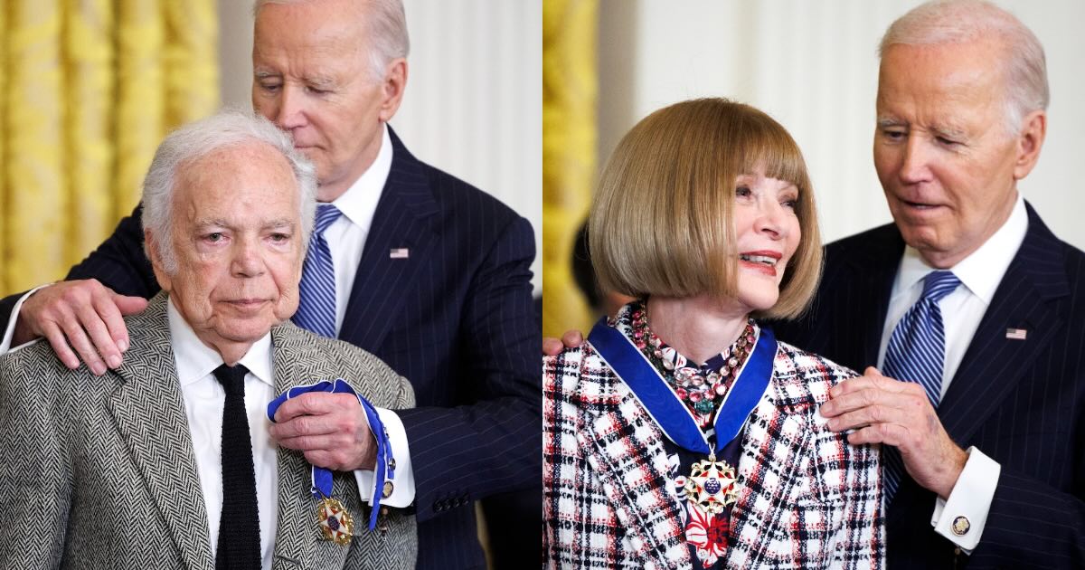 ラルフ・ローレンが「大統領自由勲章」をファッションデザイナーとして