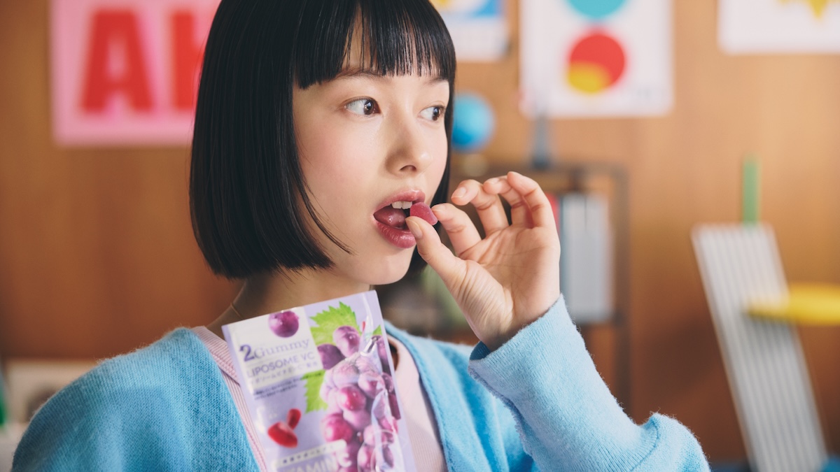 リポソームビタミンC配合のグミが登場 日中のこまめなビタミンC補給を