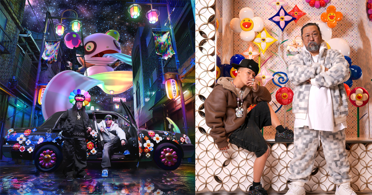 村上隆とJP THE WAVYが新曲「LV MURAKAMI」をリリース 村上と