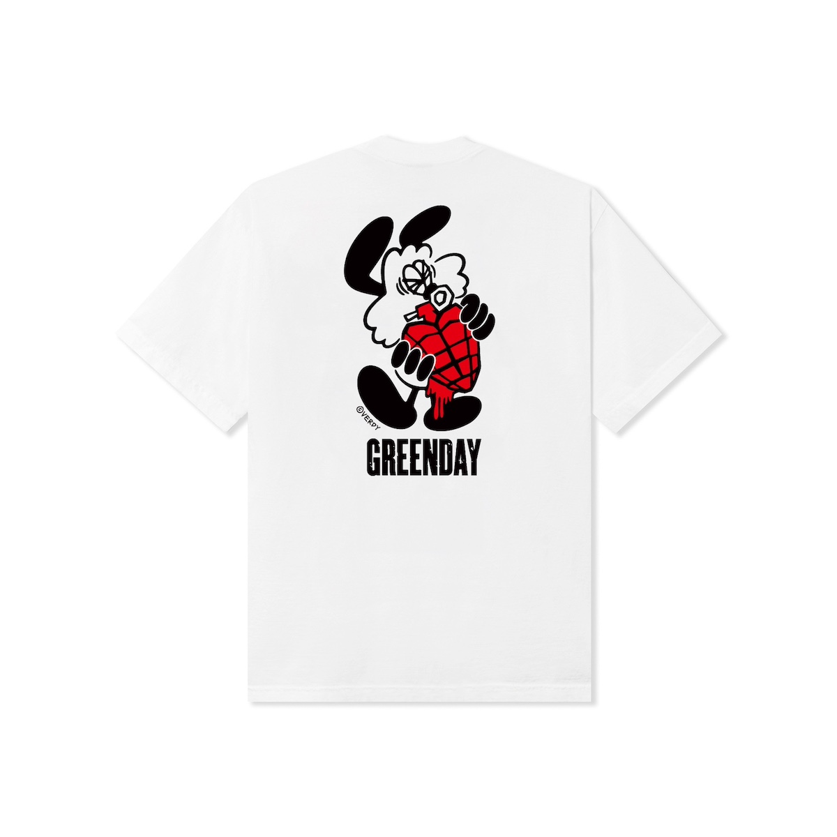 【オンライン限定商品】  グリーン・デイ × VERDYによるコラボTシャツが発売 「ウェイ トップス