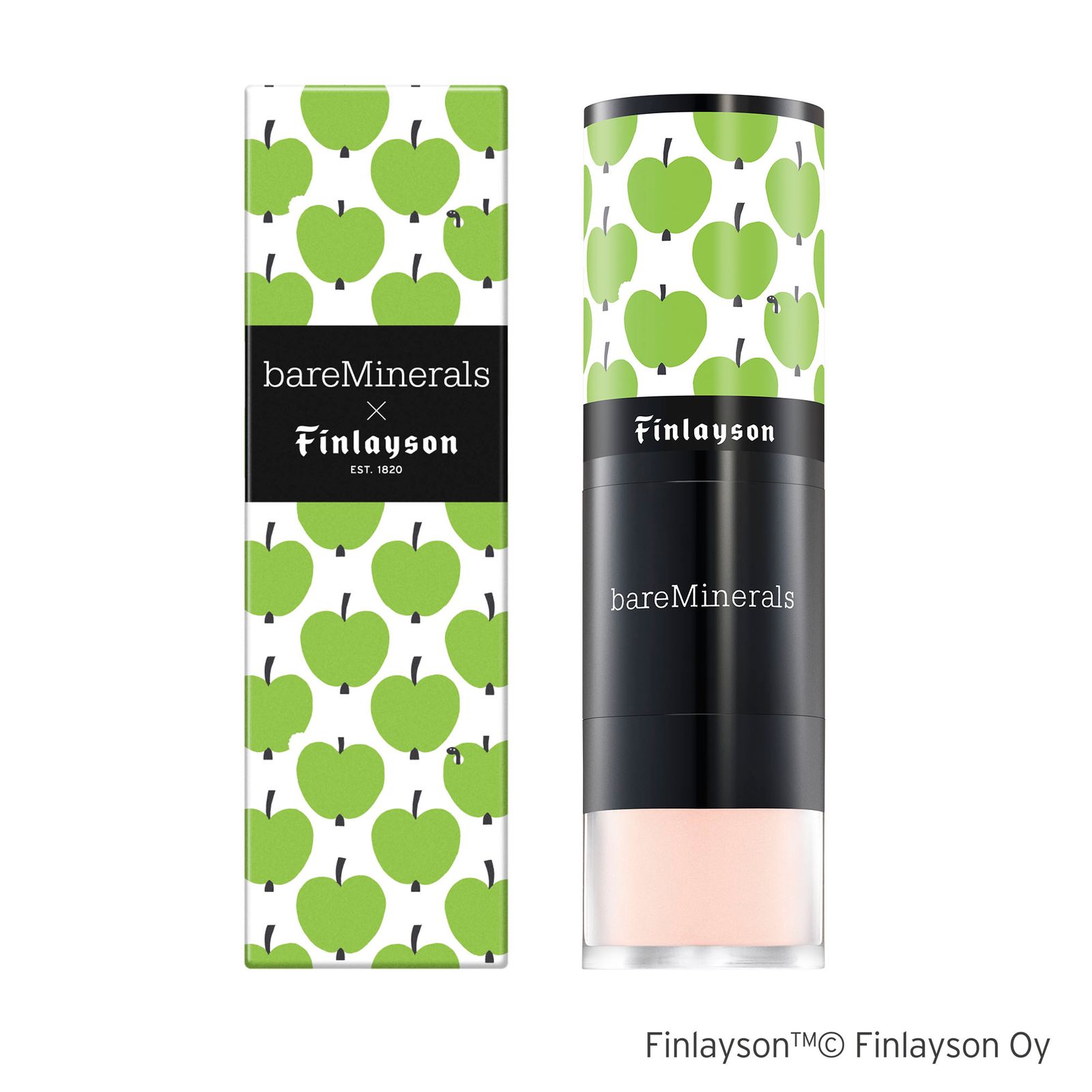 bareMinerals x Finlayson ミネラルベール 4本 ベアミネラル」が北欧のテキスタイルブランド「フィンレイソン」と
