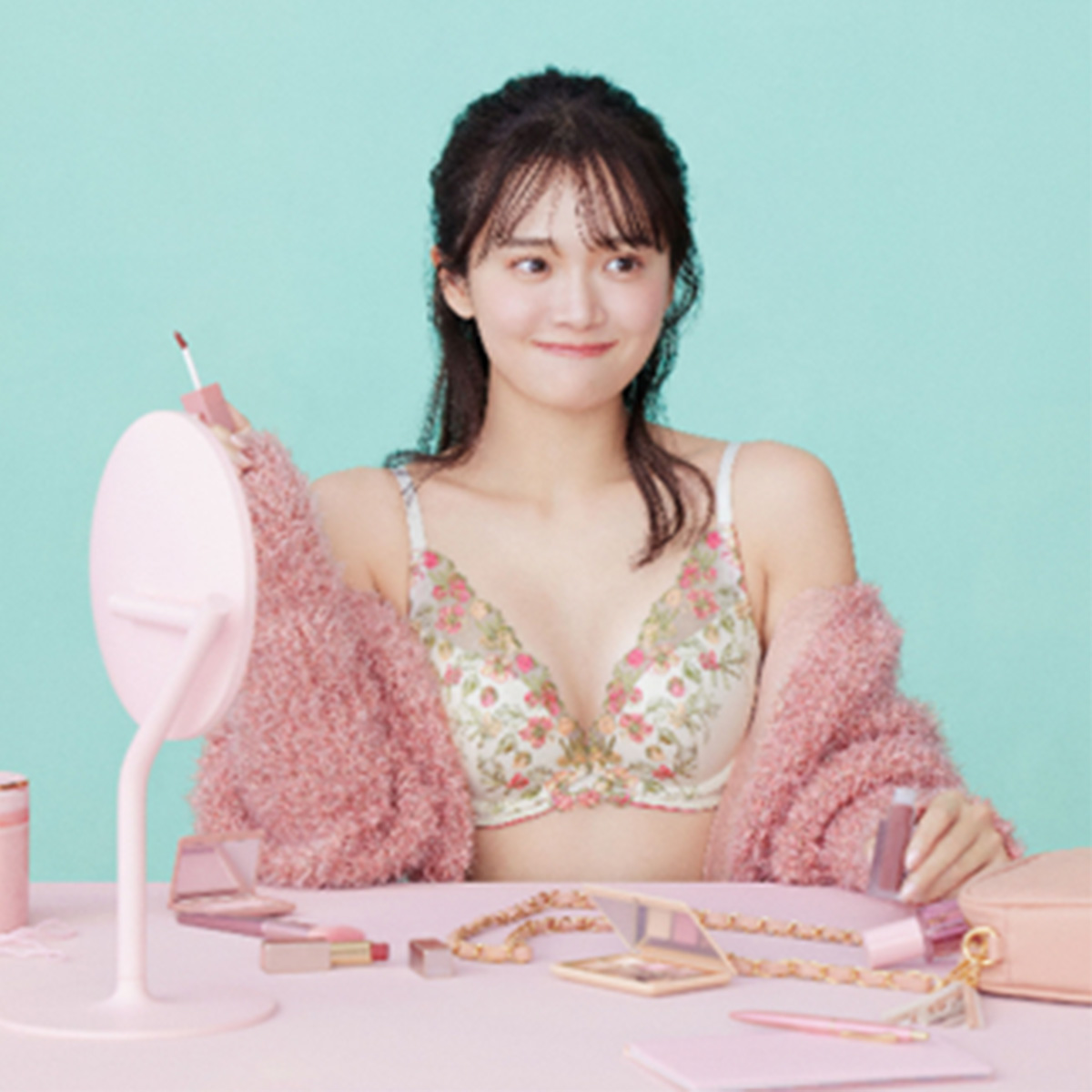 田久保夏鈴が「アモスタイル」ブランドアンバサダーに就任 癒し