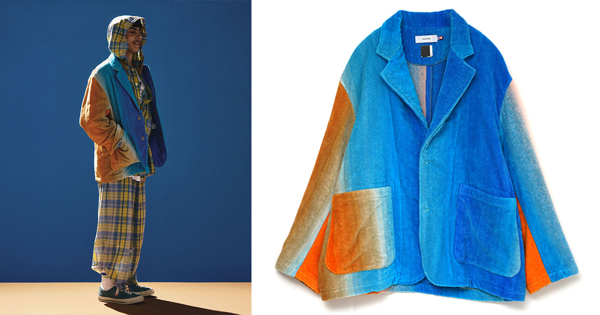 ファセッタズム」と「今治タオル」がコラボ テーラードジャケットと