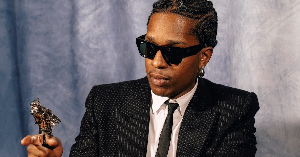 激レア ASAP ROCKY エイサップロッキー UK 大型 アートフレーム 激レア