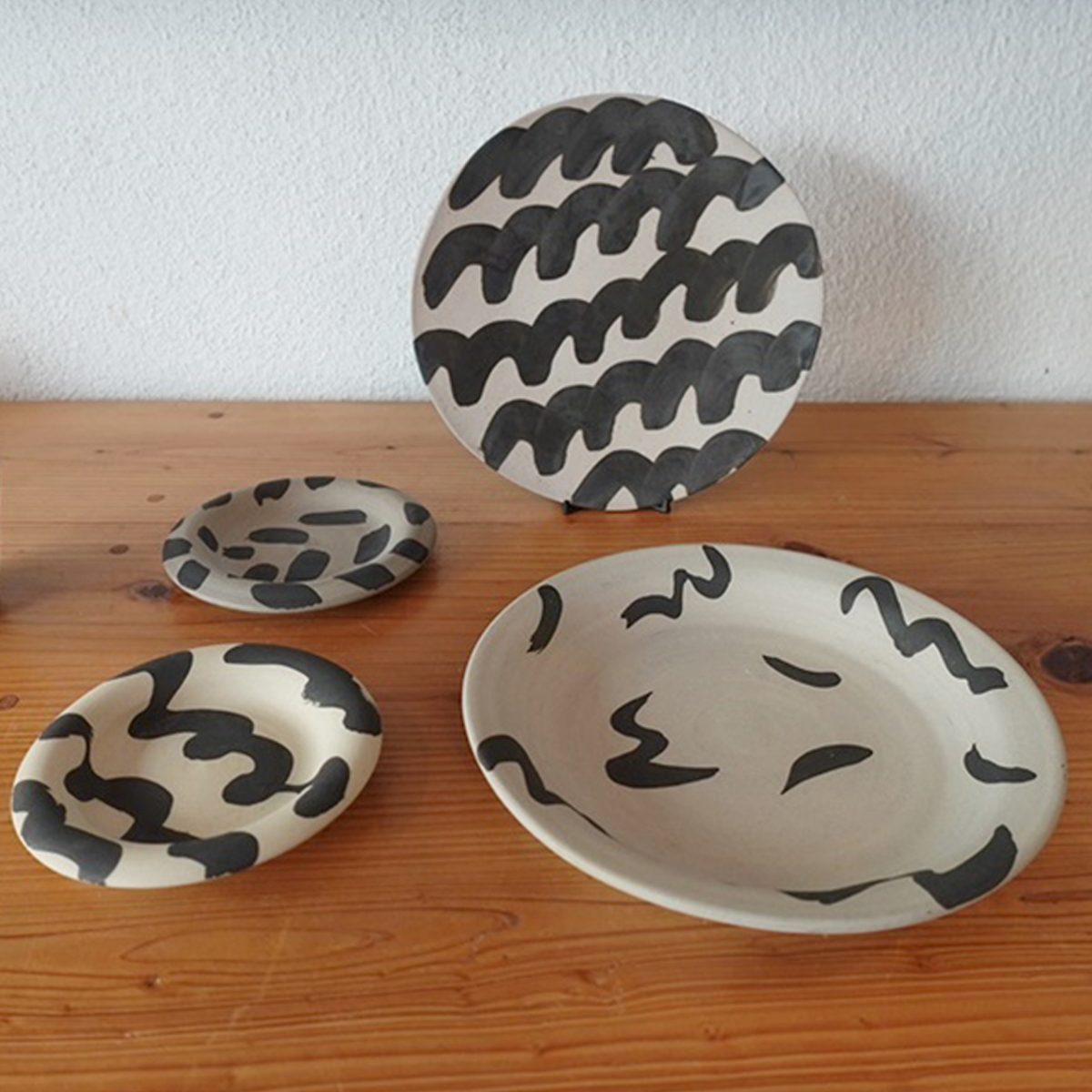 やちむん　自然を表現される作家様の究極4点セット fennica（フェニカ）読谷山焼 北窯 四人の親方とやちむんづくり一年の