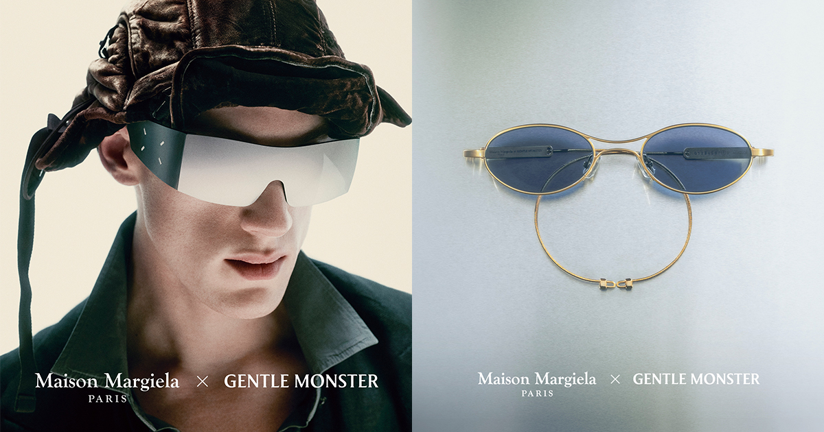 ジェントルモンスター」×「メゾン マルジェラ」第3弾 サイバーコアの