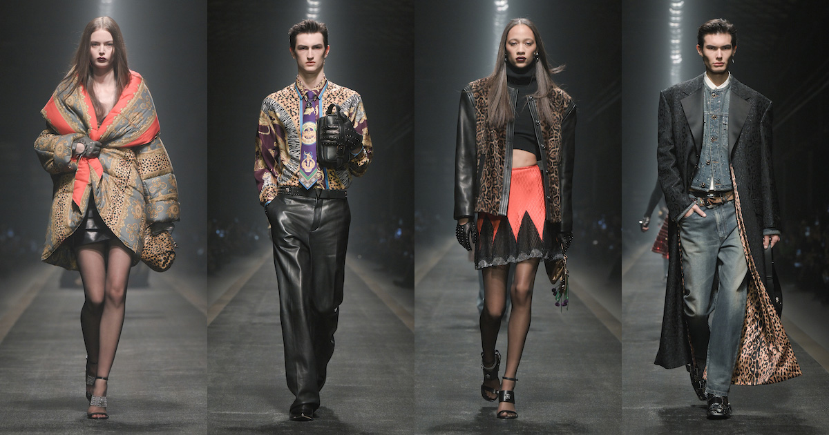 ルック】「ヴェルサーチェ」2025-26年秋冬コレクション - WWDJAPAN