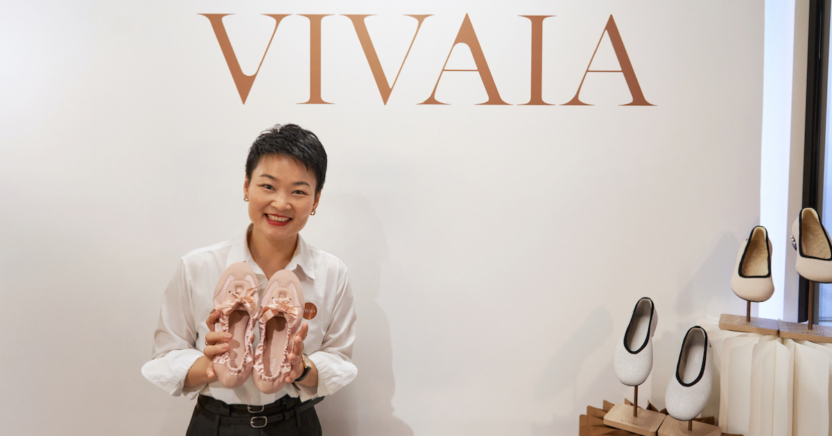 連休限定値下げ☆半日のみ使用☆超美品☆VIVAIAビバイア☆フラットシューズ 履き心地最高 VIVAIA(ビバイア) Square-Toe Mary-Jane (Margot