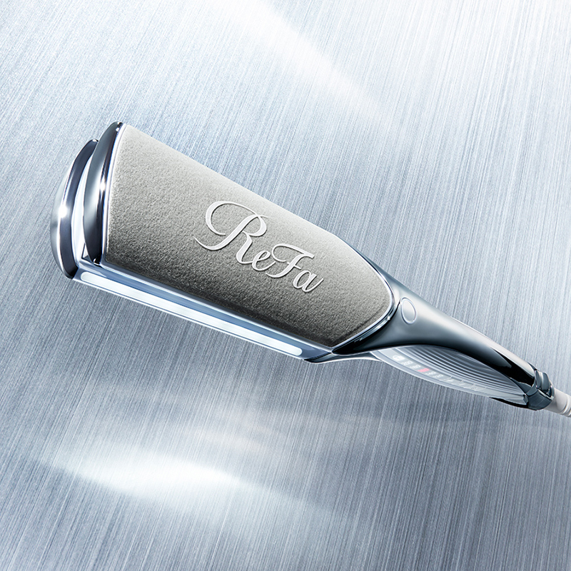 リファ　折りたたみ式ストレートヘアアイロン ホワイト リファフィンガーアイロン ST | ヘアアイロン | ReFa（リファ