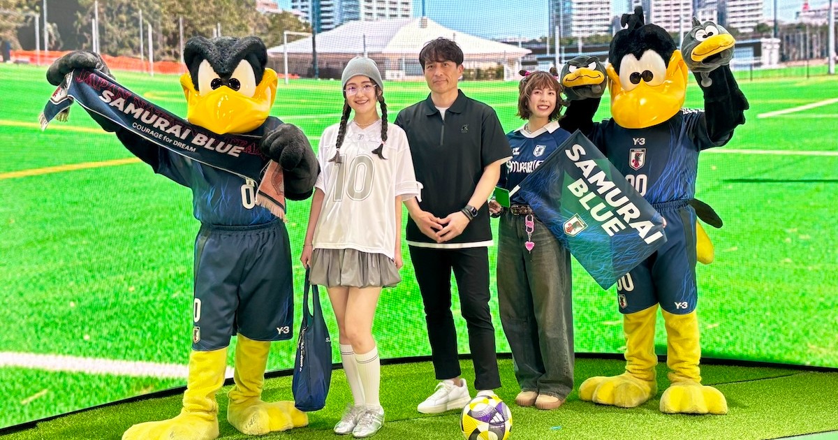 サッカー日本代表、公式グッズでファッション切り口の新ライン始動 