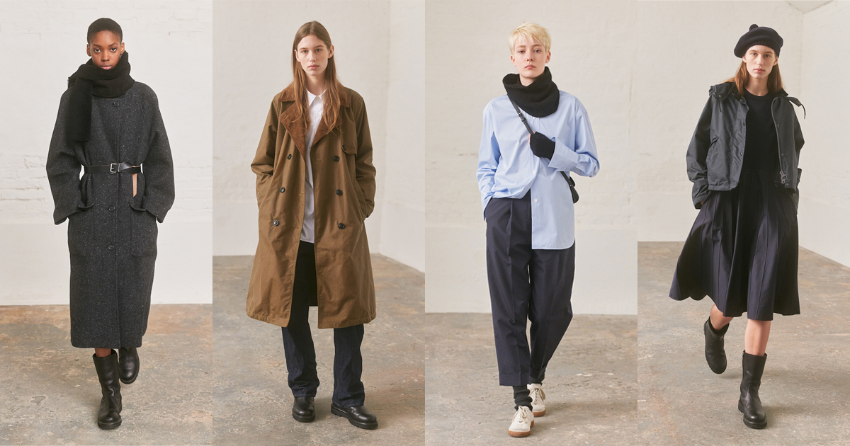 ルック】「マーガレット・ハウエル」2025-26年秋冬コレクション - WWDJAPAN
