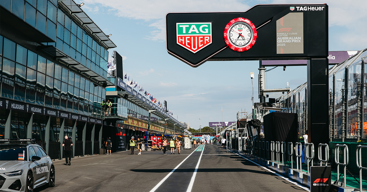 LVMHがF1で存在感 「LV」「タグ・ホイヤー」「モエ・エ・シャンドン