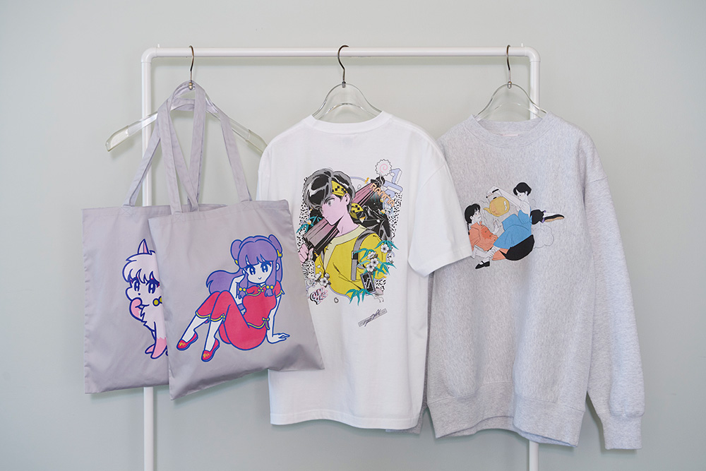 conix × Beamsコラボ らんま1/2 Tシャツ Lサイズ マンガート ビームス