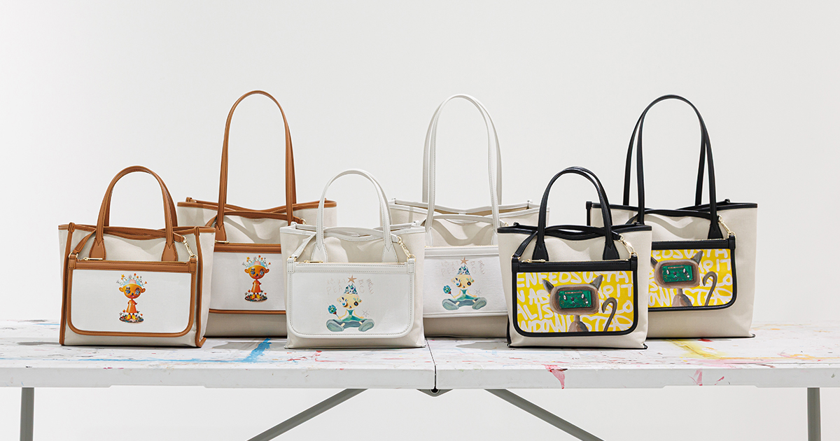 フルラ」が美術家の長坂真護と限定コラボ “廃棄物アート”をプリント 