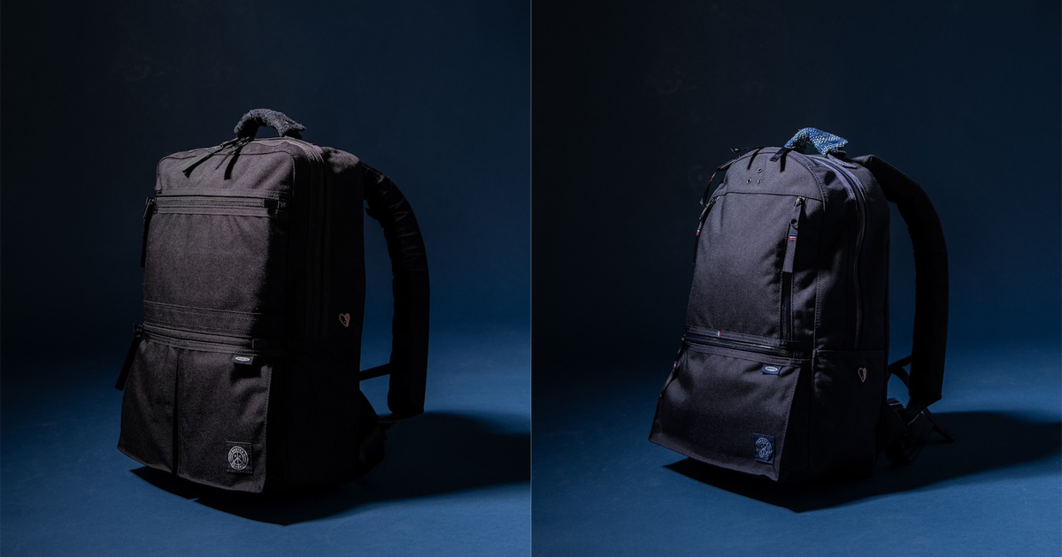 【超美品】　ポーター x ラグ&ボーン バックパック　CORDURA コラボ PORTER×Yohji Yamamotoコラボ。「シワ感」のあるバックパック等