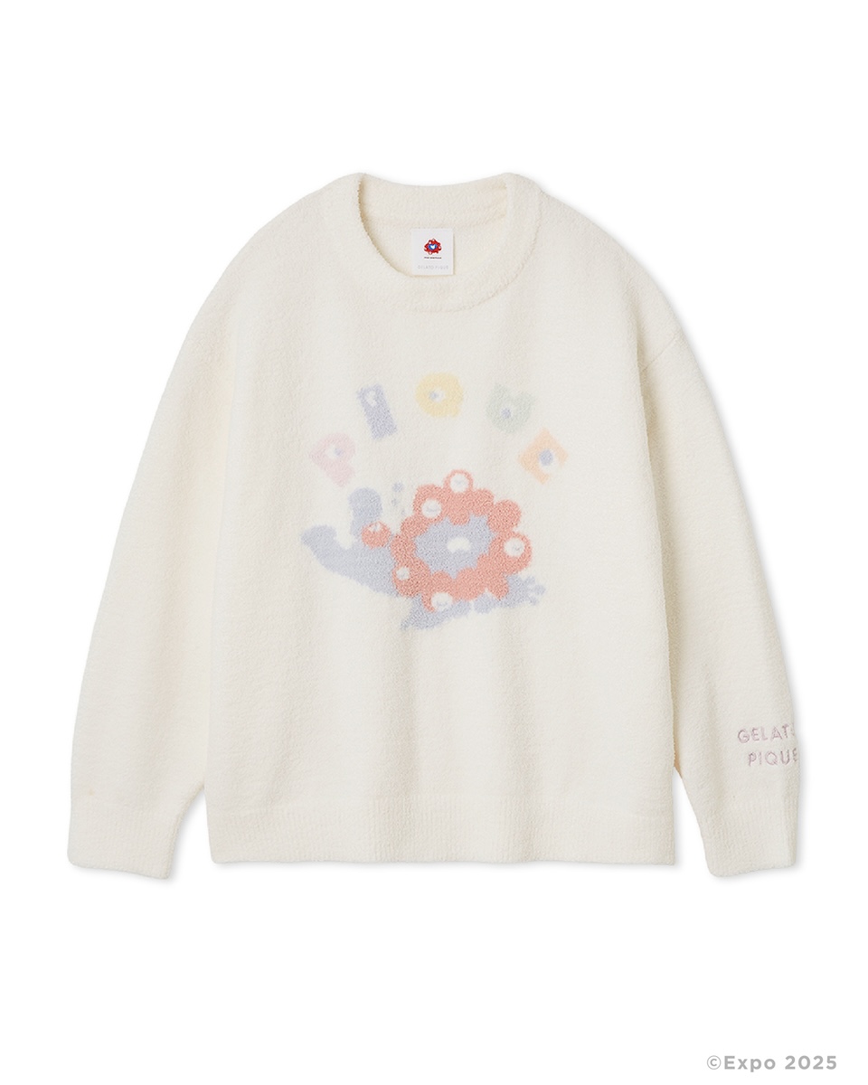 ミャクミャク”が「ジェラート ピケ」とコラボ Tシャツやヘア
