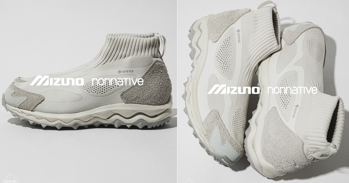 MIZUNO × nonnative WAVE MUJIN TL MID GTX “BLACK” – COVERCHORD
