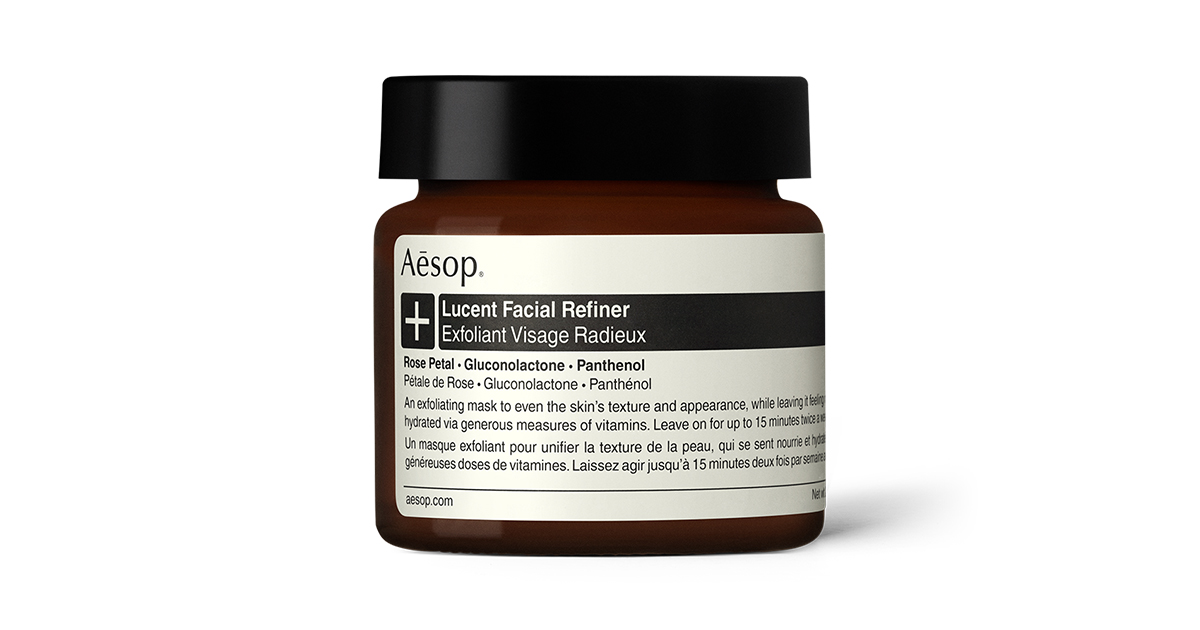ルーセントフェイシャルリファイニングマスク　イソップ　クレンジングパック ルーセント フェイシャル リファイニング マスク 60mL（パック