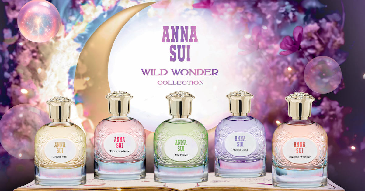 アナ スイ」からフレグランス誕生25周年を記念したコレクション 5種の