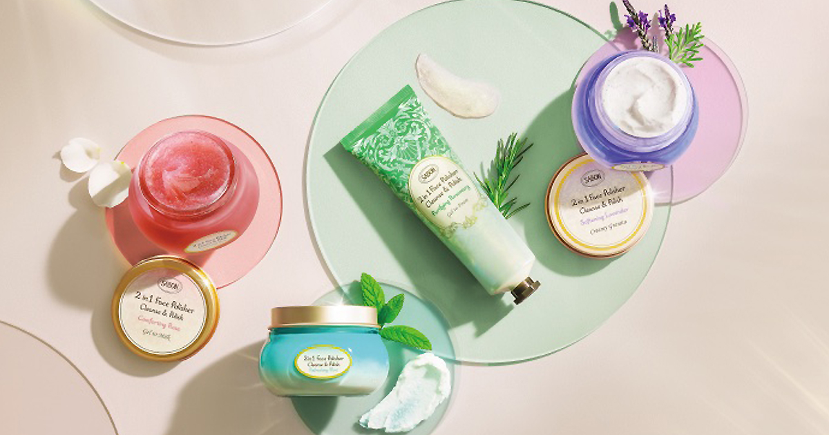 サボン」のフェイスポリッシャーがリニューアル 5つのラインアップ＆新