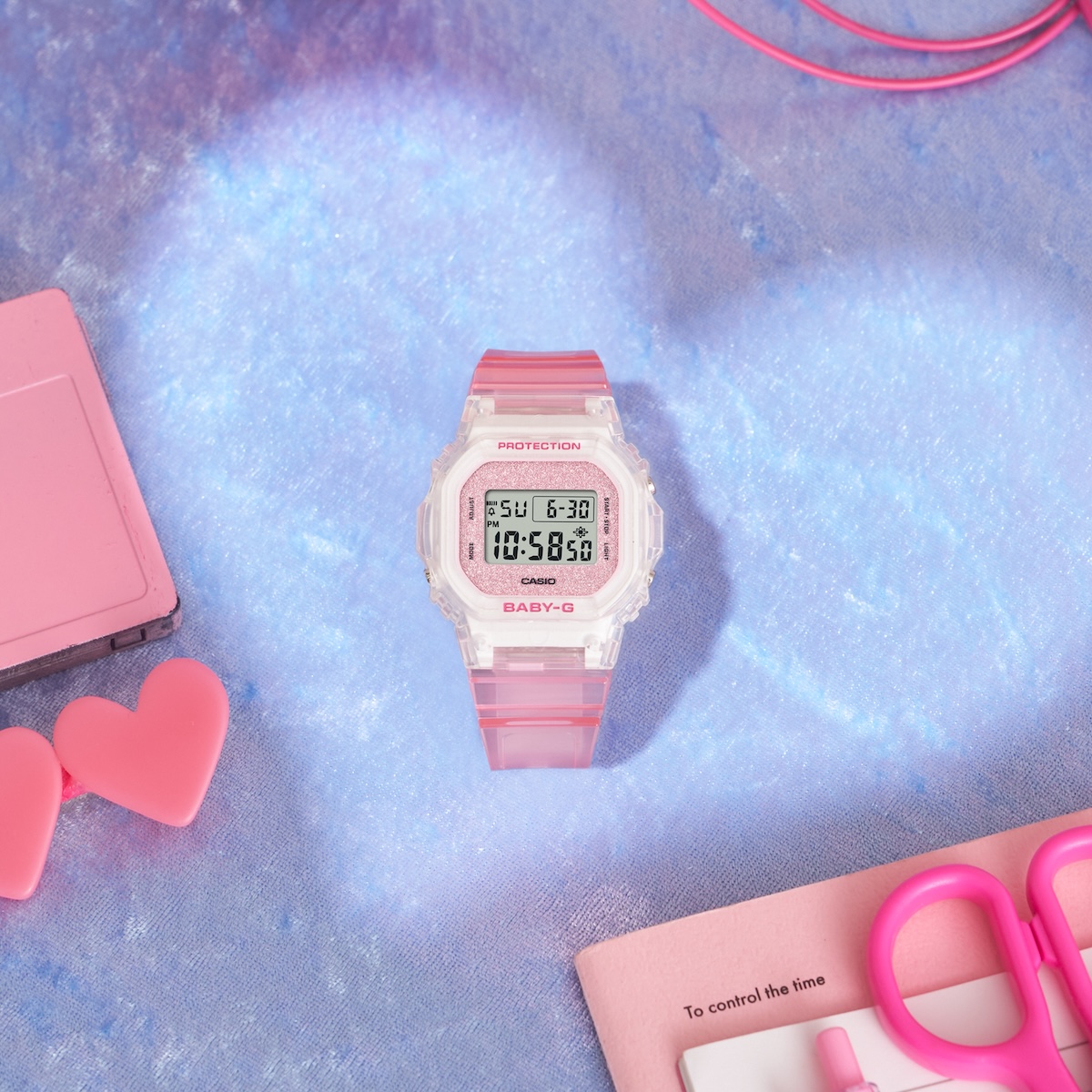 BABY-G」からきらめく新作モデルが登場 グリッターダイアルと