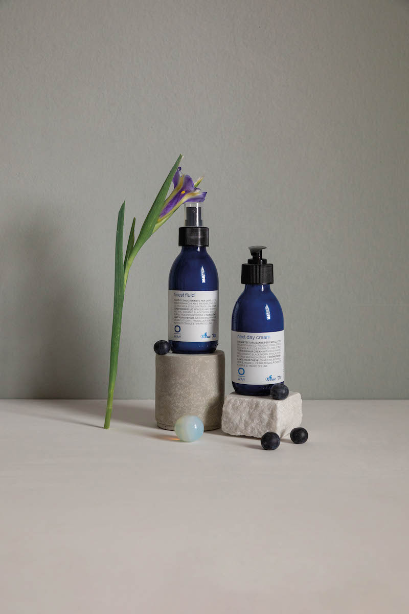 Finest Fluid & Next Day Cream セット オーウェイ」からスタイリングとトリートメントを両立する