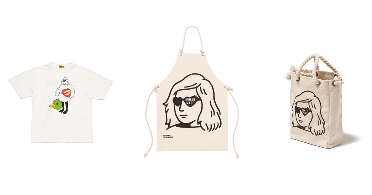 ヒューマンメイド」がオーツミルクの「マイナーフィギュアズ」とコラボ