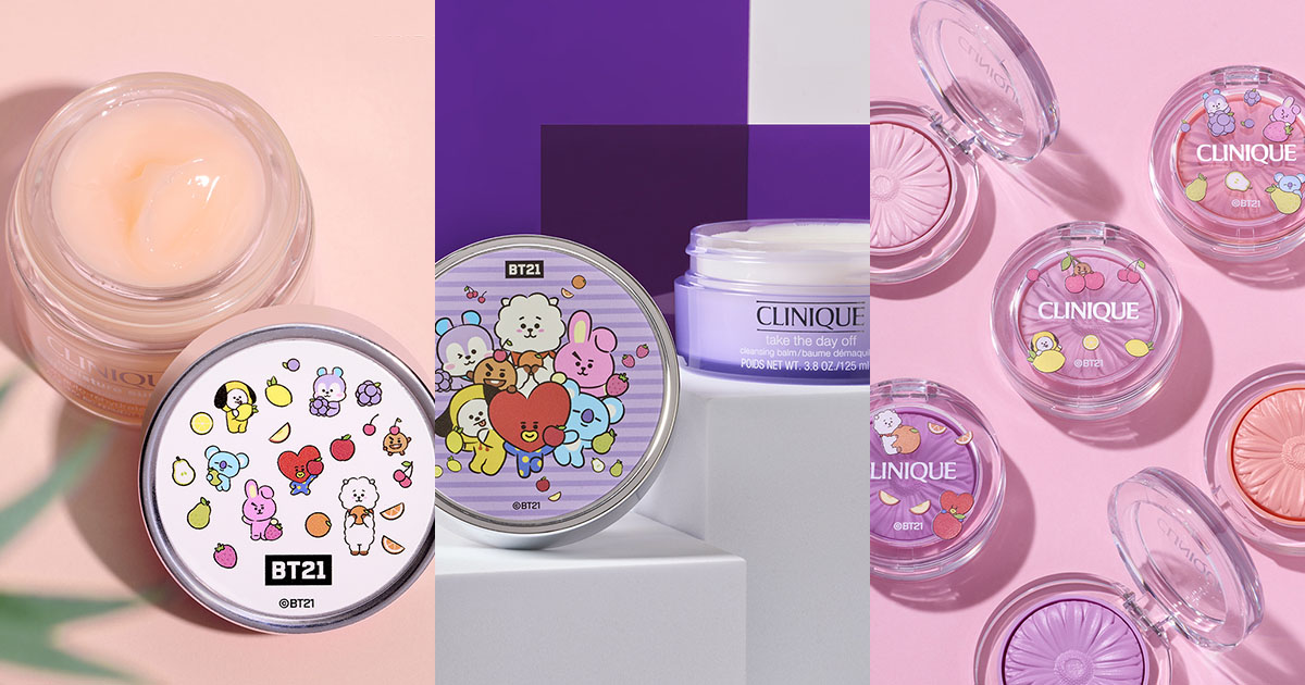 クリニーク」×「BT21」 ポップな限定デザインアイテムが百貨店店舗にも