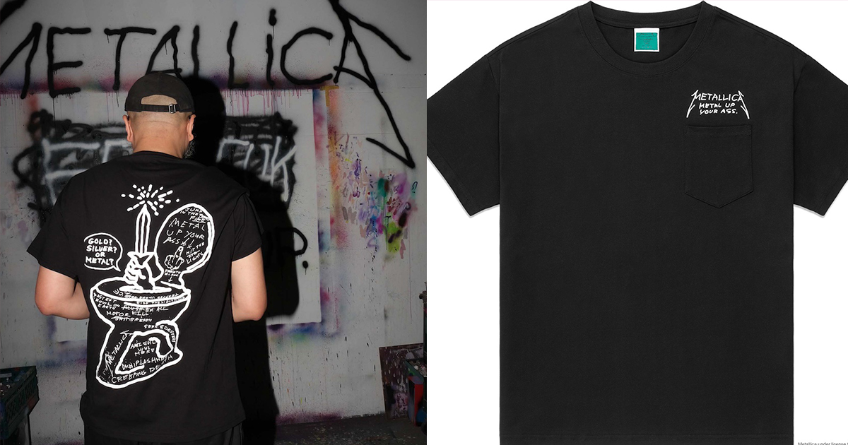 LLICA x MADSAKI Tシャツ Mサイズ メタリカ MADSAKI×METALLICAのコラボレーションTシャツ限定発売！ | GQ JAPAN