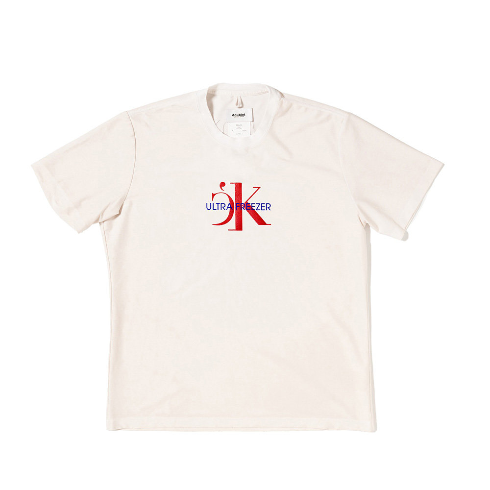 「ダブレット」“ウルトラフリーザー プリントTシャツ”