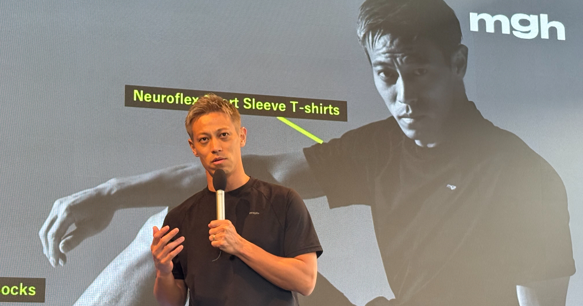 mgh 本田圭佑 ウェアセット 本田圭佑×マンシングウェア | マンシングウェア公式