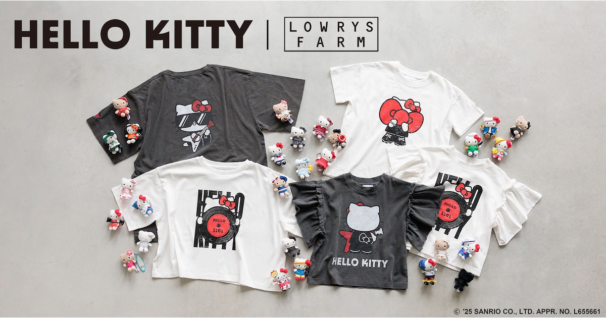 ハローキティ　ローリーズファーム LOWRYS FARM on X: 