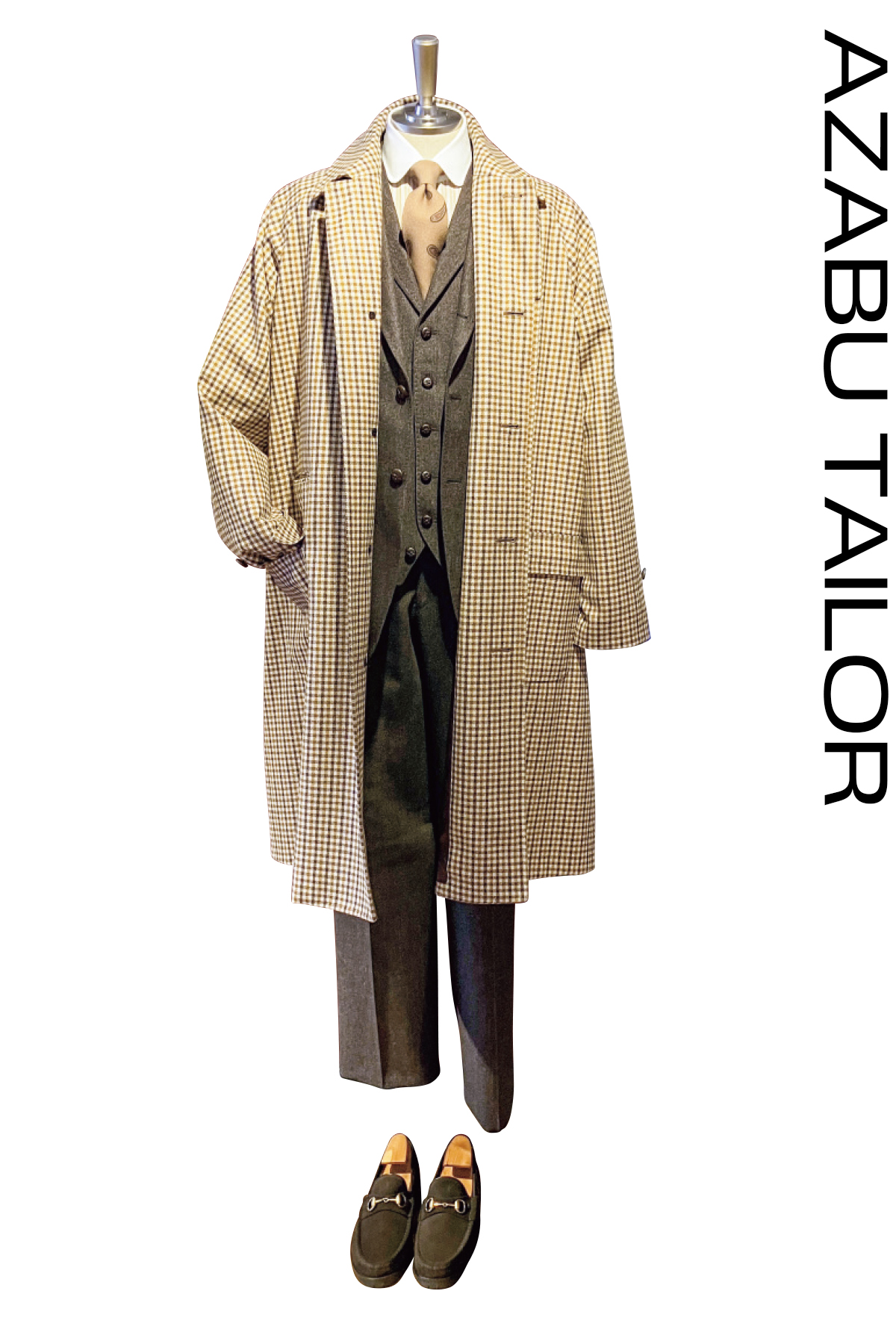 ハリスツイード 千鳥格子 チェック テーラードジャケット オーナーズ