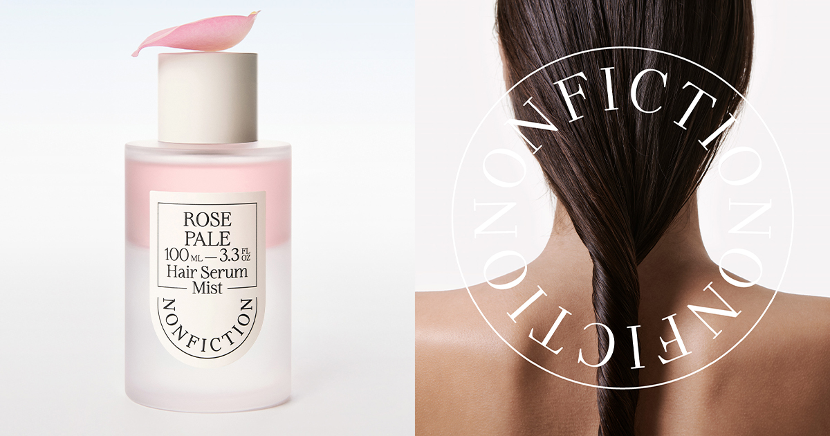 韓国発「ノンフィクション」がローズ香るヘアセラムミスト