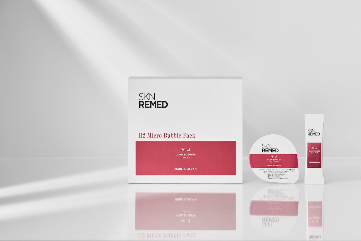 ドクターズコスメ「スキンリメド」が高濃度水素パックを発売 肌の上で