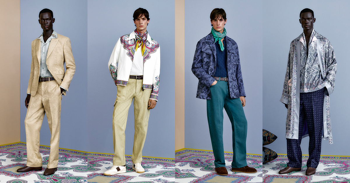 【 ETRO WINTER 94' - 95' カタログ 】 エトロ(ETRO) 2023-24年秋冬メンズコレクション - ファッション