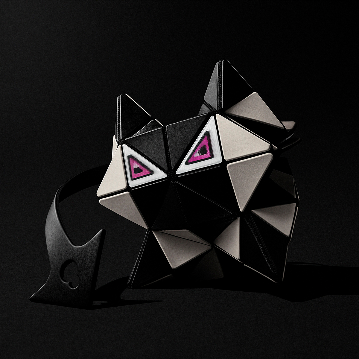 BAO BAO ISSEY MIYAK　イッセイミヤケ　猫　meow small EYE-114.jpg
