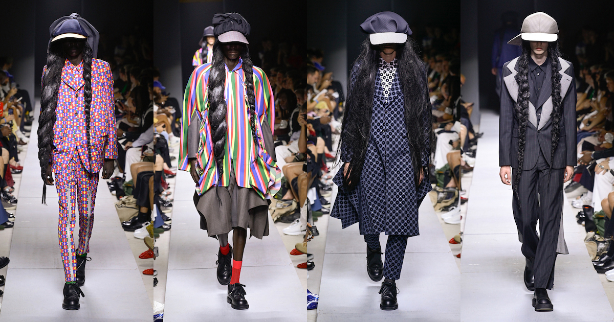 ルック】「コム デ ギャルソン・オム プリュス」2026年春夏メンズ