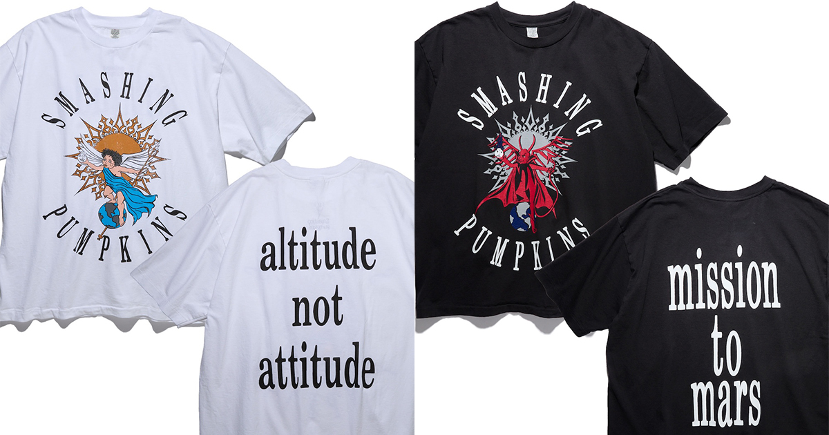 スマパンやソニック・ユースなどのTシャツを販売する