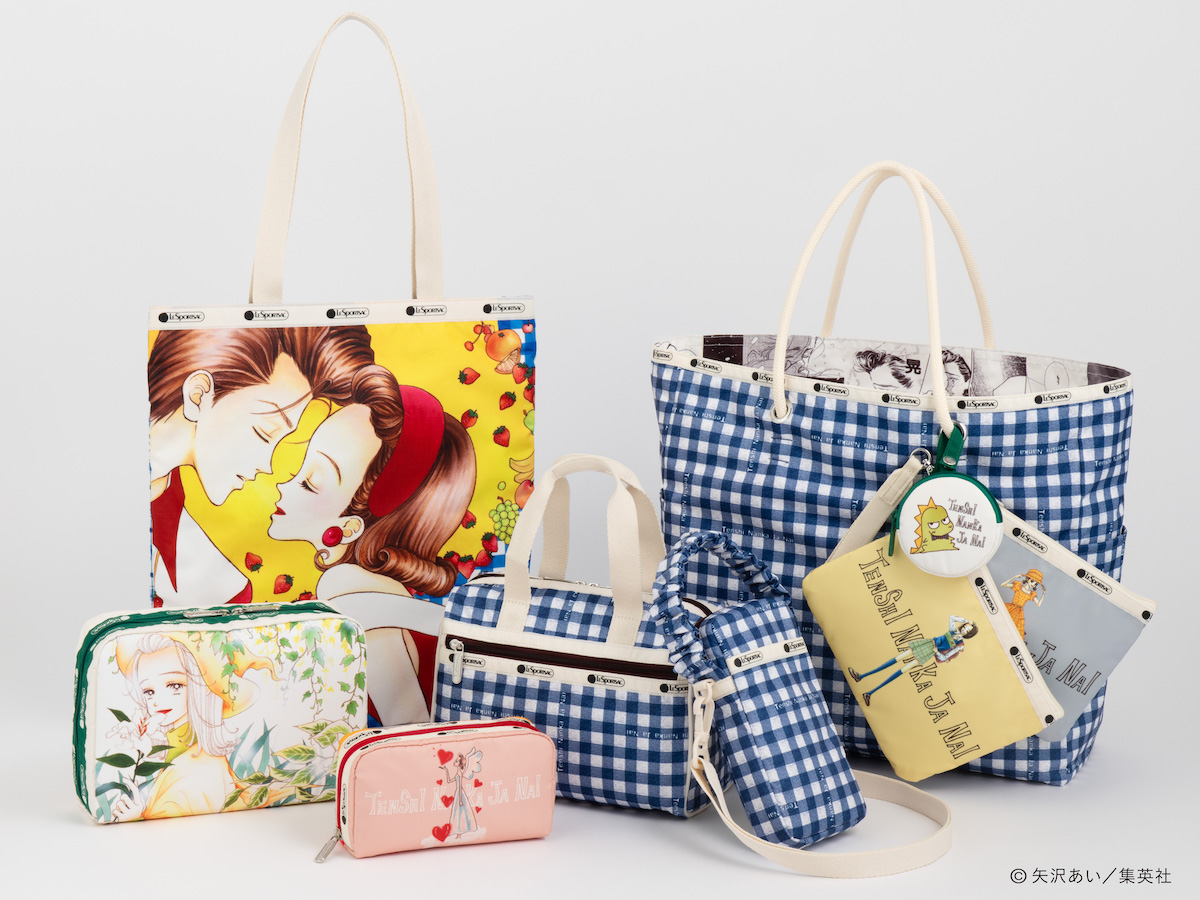 天使なんかじゃない　スドーザウルス リボン レスポ コラボ 限定ピンバッチ レスポートサック」が「りぼん」の人気3作品とコラボ 創刊70周年