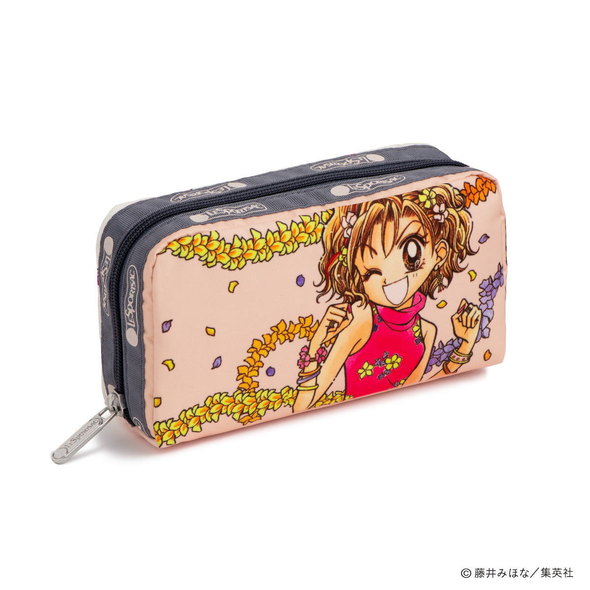 LeSportsac x 雑誌「りぼん」 国内買付 RECTANGULAR COSMETIC レスポートサックが、創刊70周年を迎えた『りぼん』とのコラボ