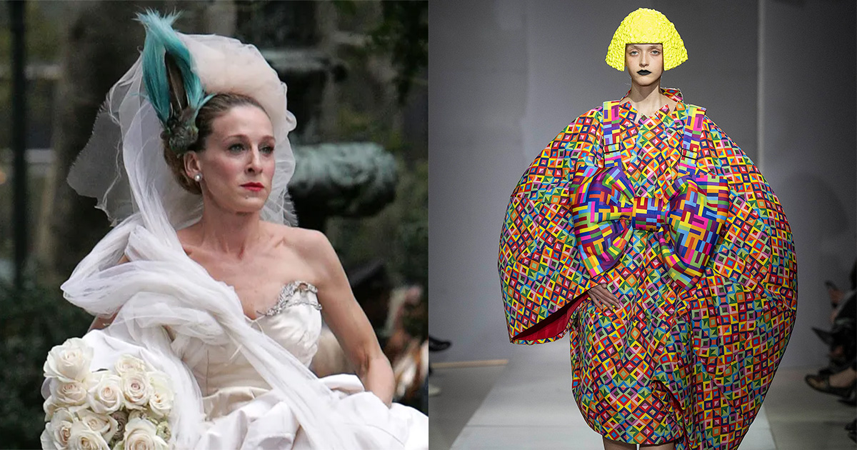 コム デ ギャルソン」の川久保玲とヴィヴィアン・ウエストウッドの展覧