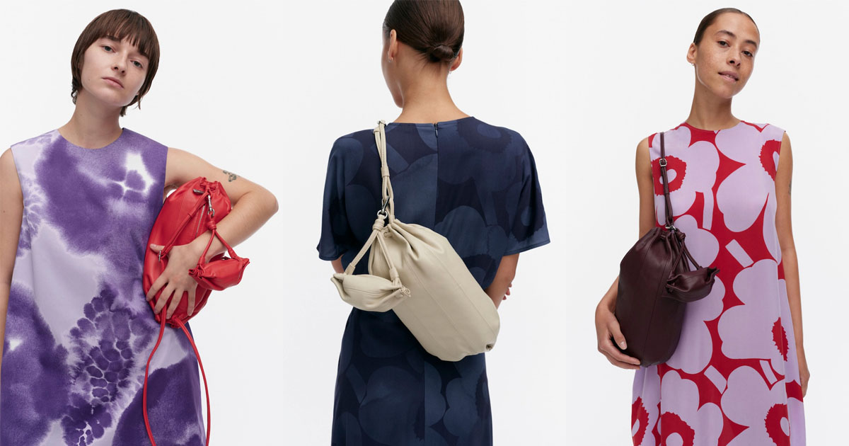 マリメッコ」の人気バッグ”カルラ”に新色 ミニポーチも同時発売 - WWDJAPAN