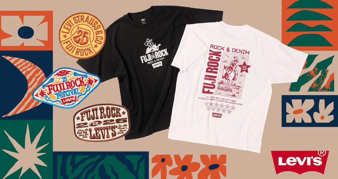 フジロック コラボ　Tシャツ L Levi's® x FUJI ROCK Tシャツ – リーバイス®公式オンラインストア