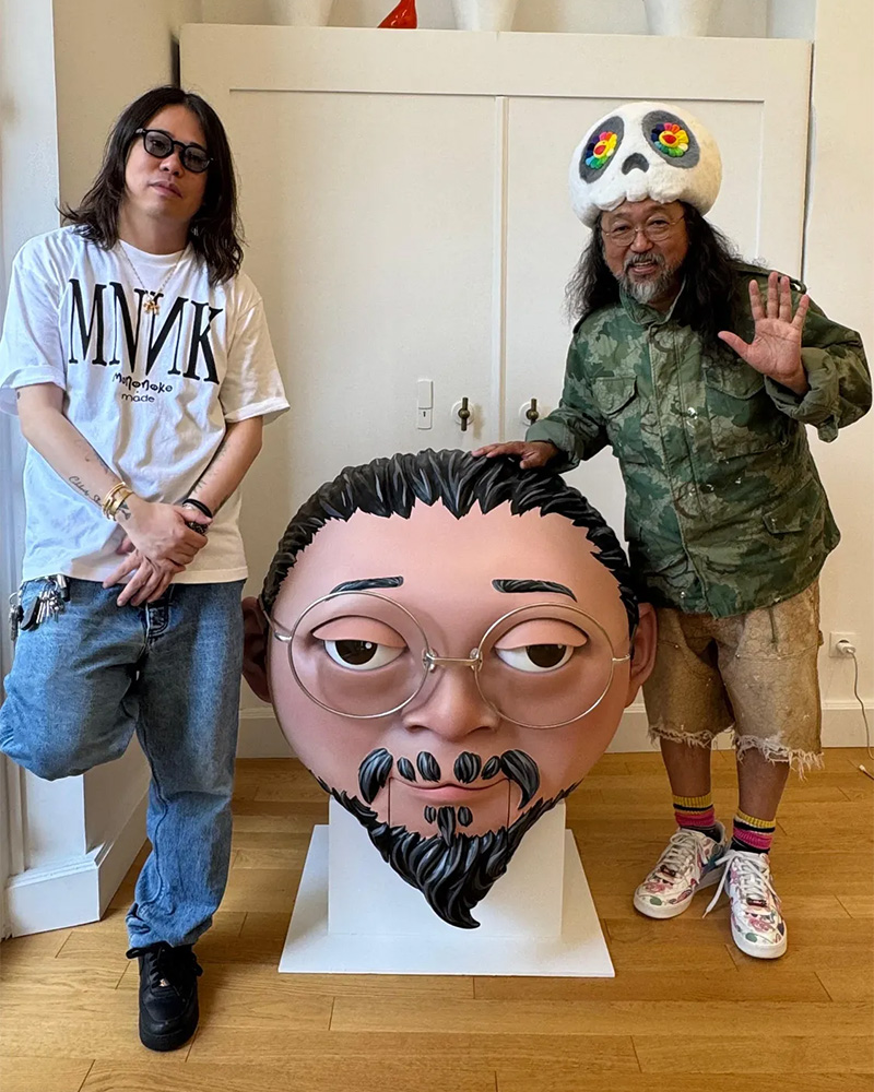 村上隆と「レディメイド」の細川雄太がコラボコレクションを発表