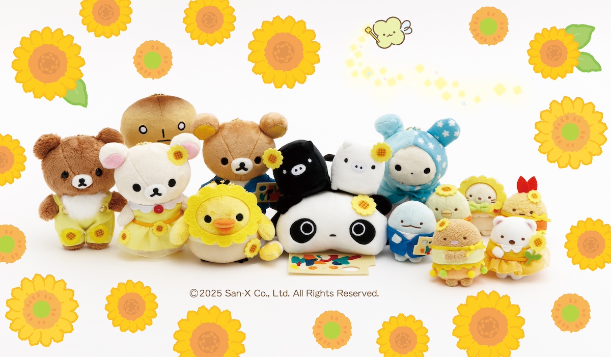 ゴッホ展」と「リラックマ」「すみっコぐらし」「たれぱんだ」が