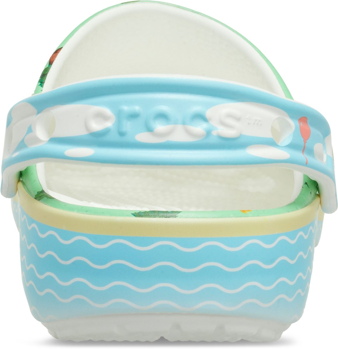 クロックス」がどうぶつの森とコラボ 無人島モチーフのグリーン