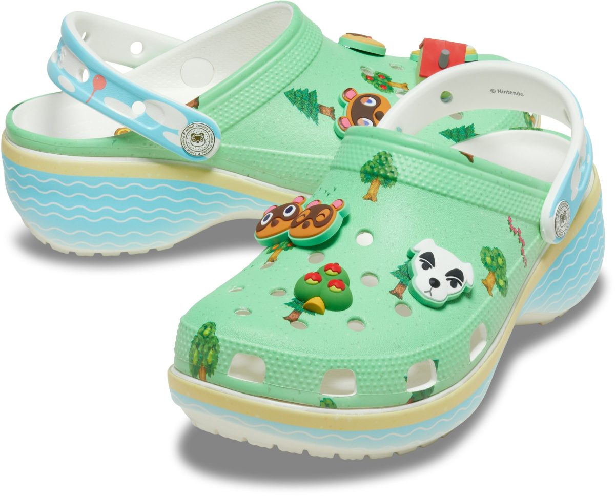 Crocs どうぶつの森　24cm クロッグ crocs クロックス × どうぶつの森 プラットフォーム クロッグ