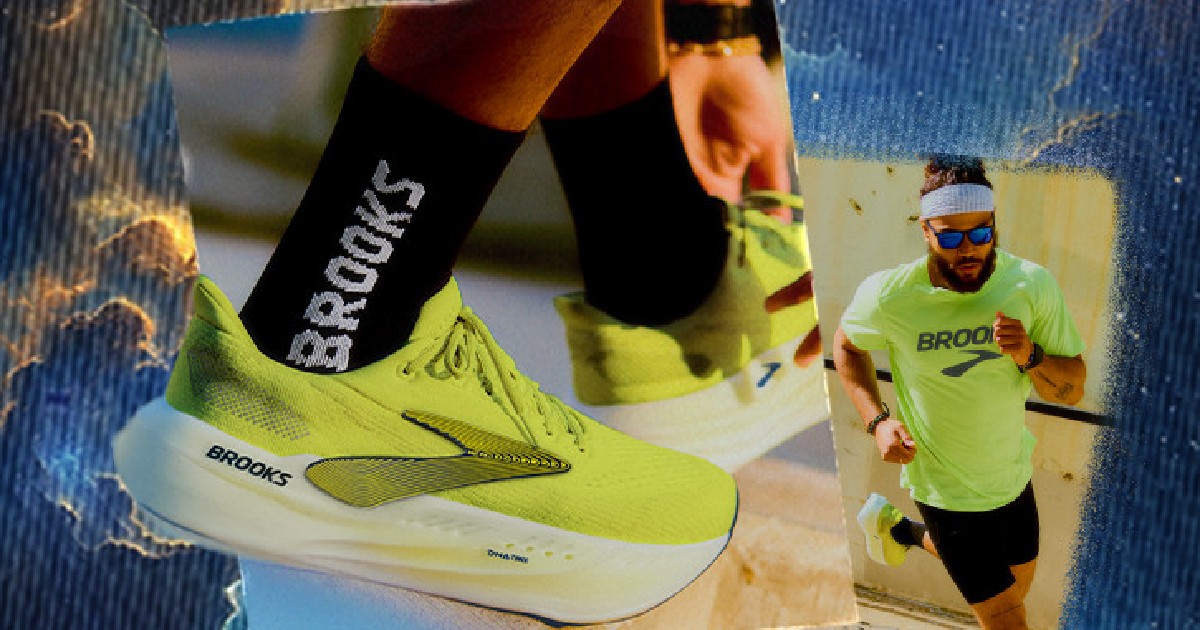 Brooks ランニングシューズ グレー/イエロー Amazon | [ブルックス] ランニングシューズ スニーカー